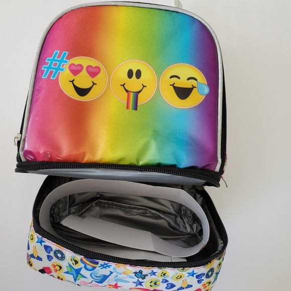 NWOT Accessory Innovations Emoji Backpack - Picture 6 of 14